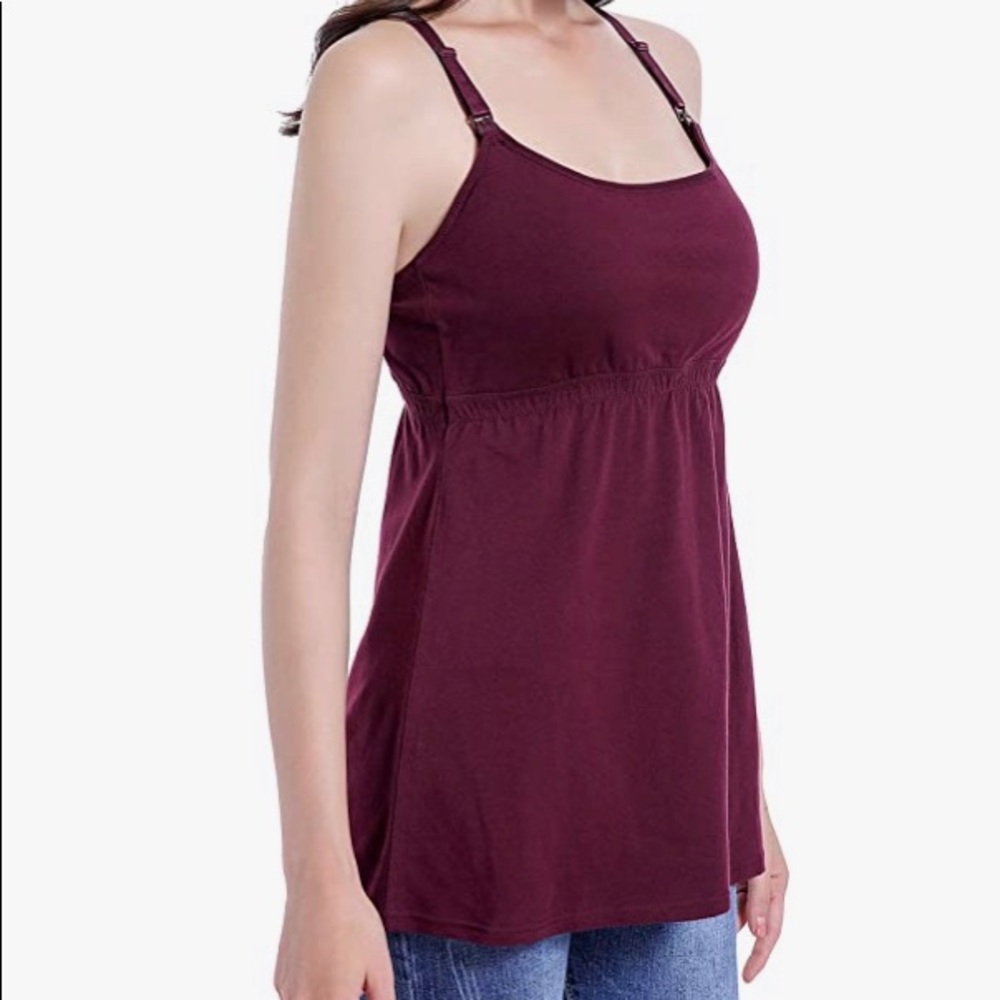 2 pack maternity/nursing tanks